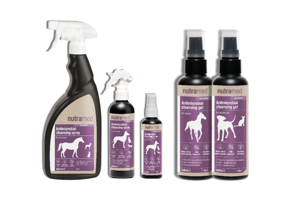 Nutravet launches Nutramed® - A Hypochlorous Gel and Spray For All Animals