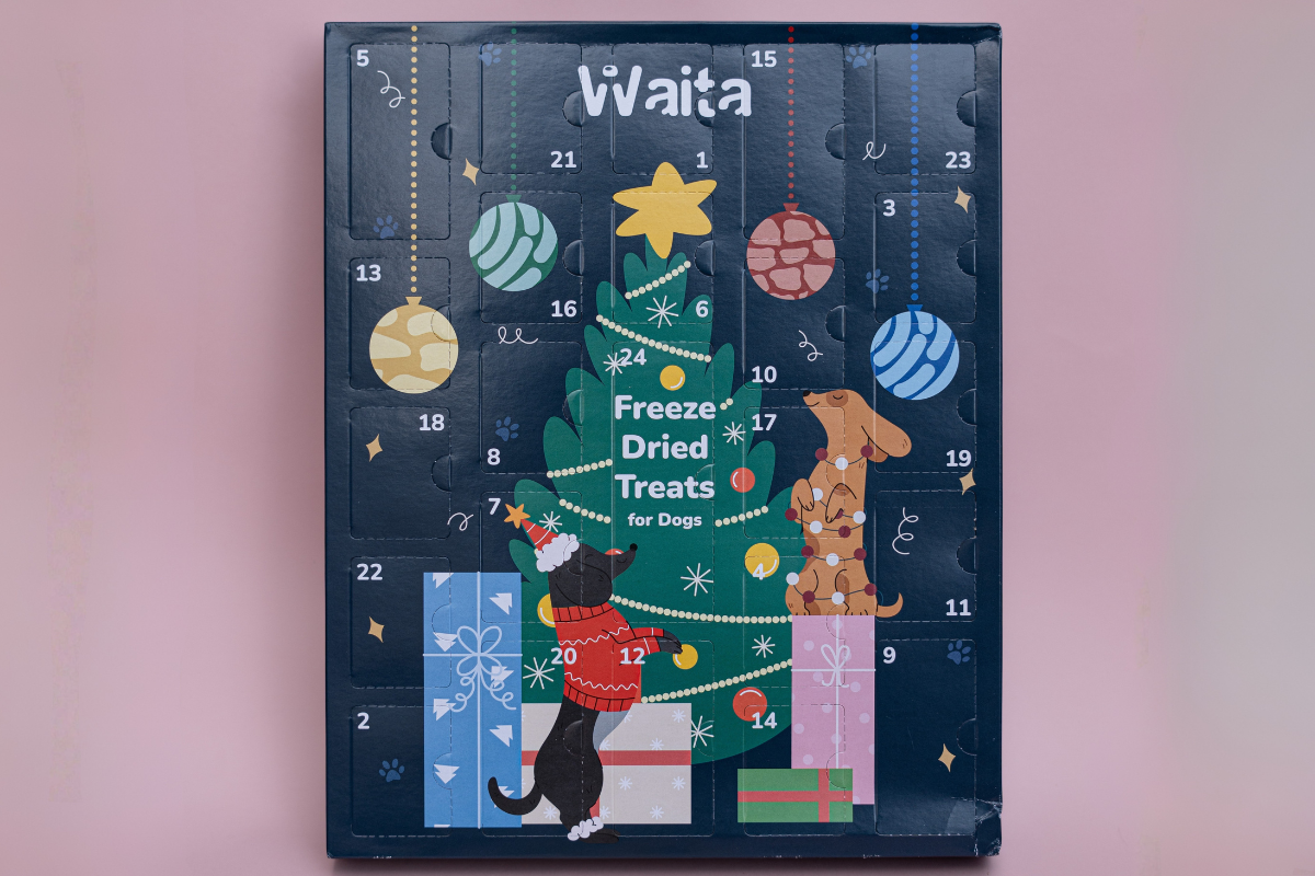 A Festive Feast for Dogs This Christmas with Waita Pets New Advent Calendars.
